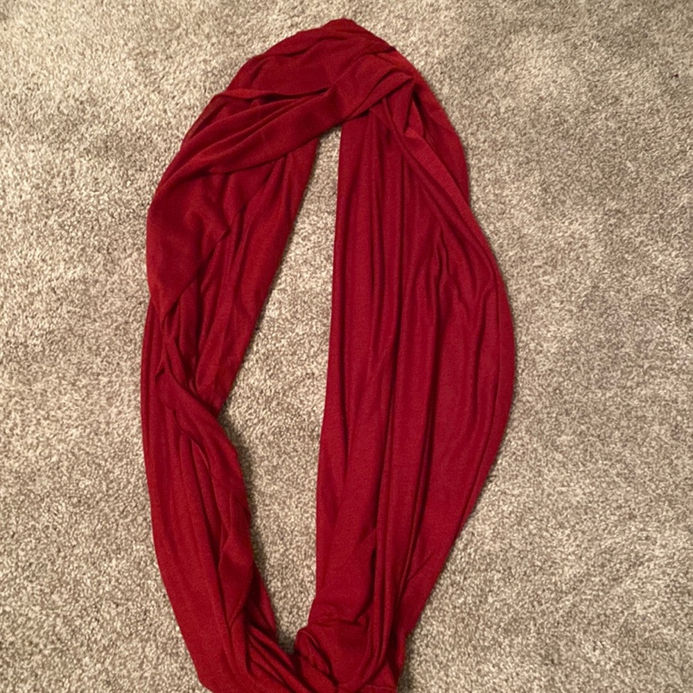 Cranberry Infinity scarf